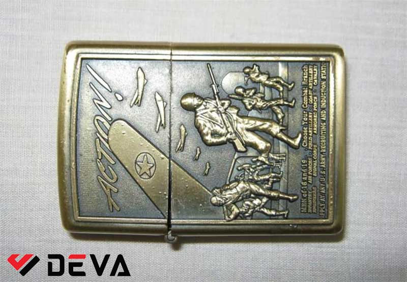 Bật lửa Zippo cổ Hà Nội nguyên bản 1989