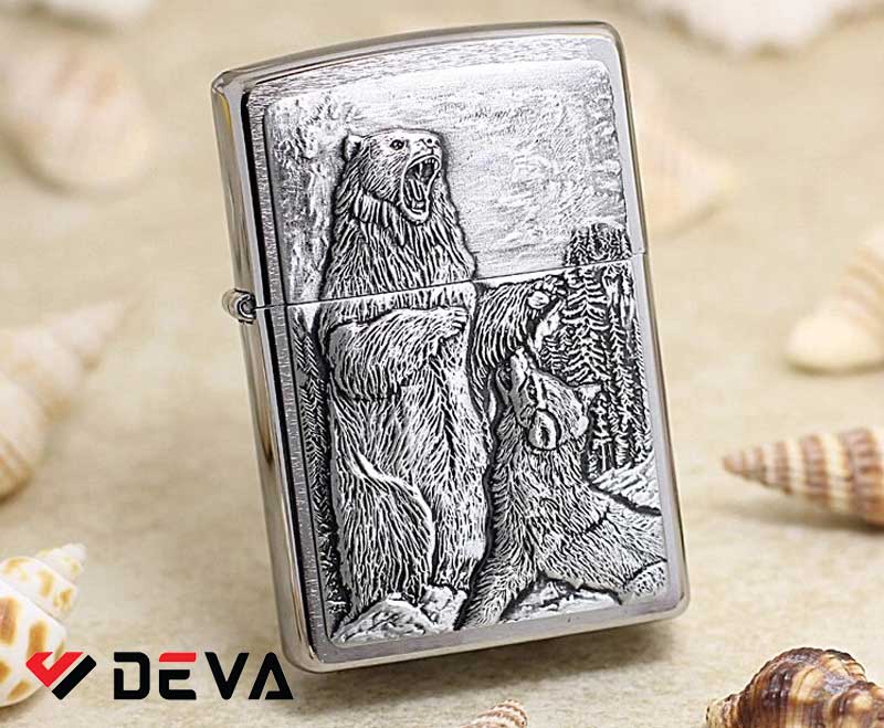 Top 3 mẫu Zippo bạc khối cổ đẳng cấp nhất hiện nay