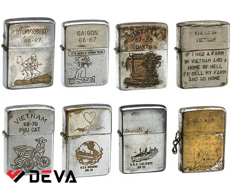 Top 7 mẫu Zippo Mỹ cổ được săn đón nhiều nhất hiện nay