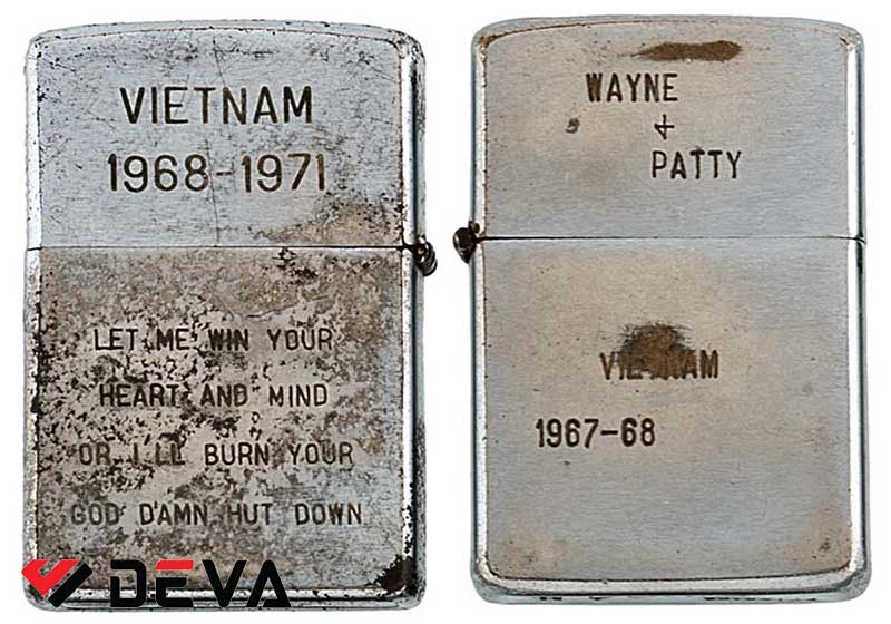 Zippo Mỹ cổ năm 1968