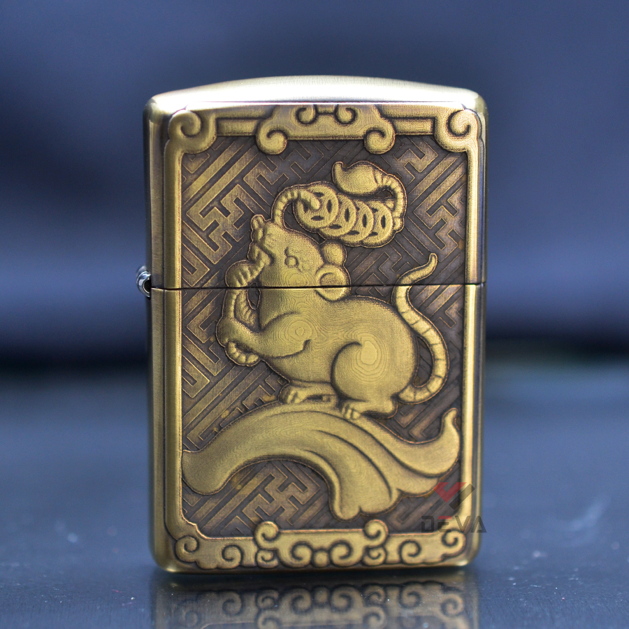 Bật lửa Zippo 12 chủ đề con giáp 