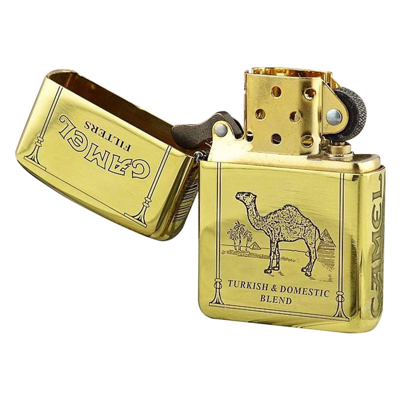 Bật lửa Zippo Camel làm bằng đồng
