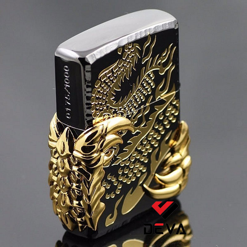 Bật lửa Zippo Star móng rồng - Chạm nổi cực đẹp