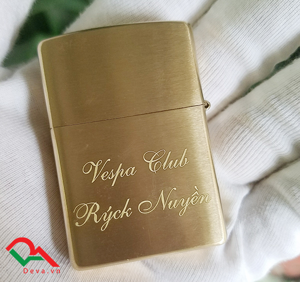 Nhận khắc Zippo ở Từ Liêm Hà Nội bằng laser